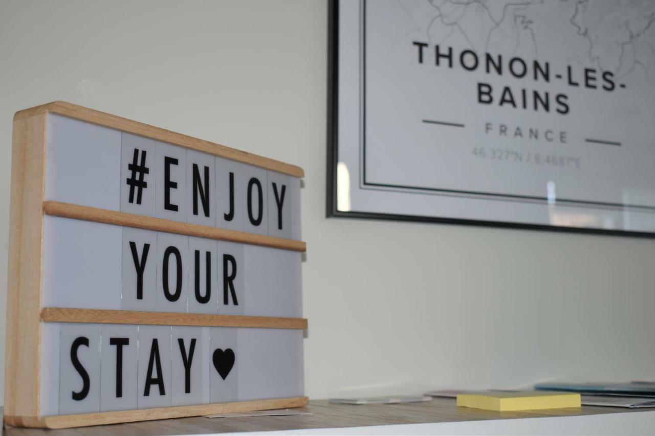 Apartamento Le Coeur Du Saphir Thonon-les-Bains Exterior foto